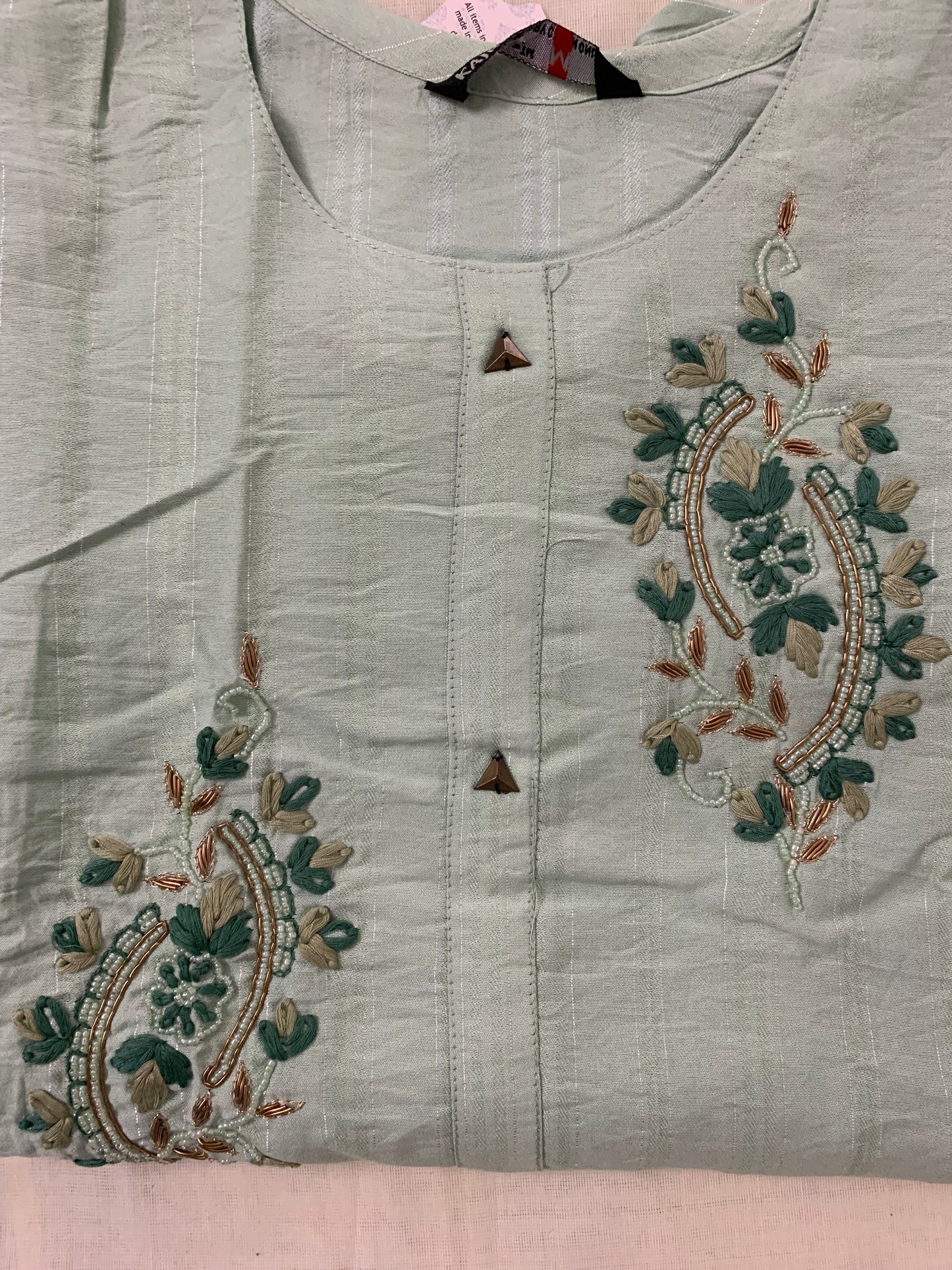Pastel Green Kurti