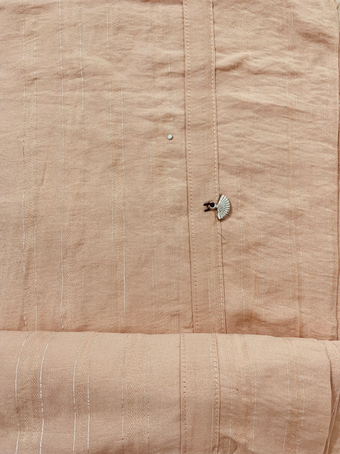 Pastel Pink Mandarin collar kurti