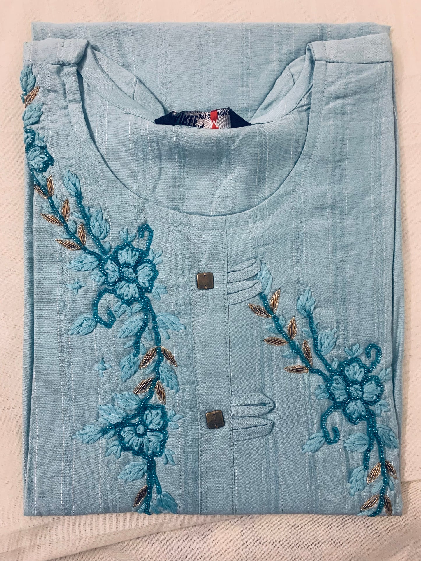Pastel Blue kurti