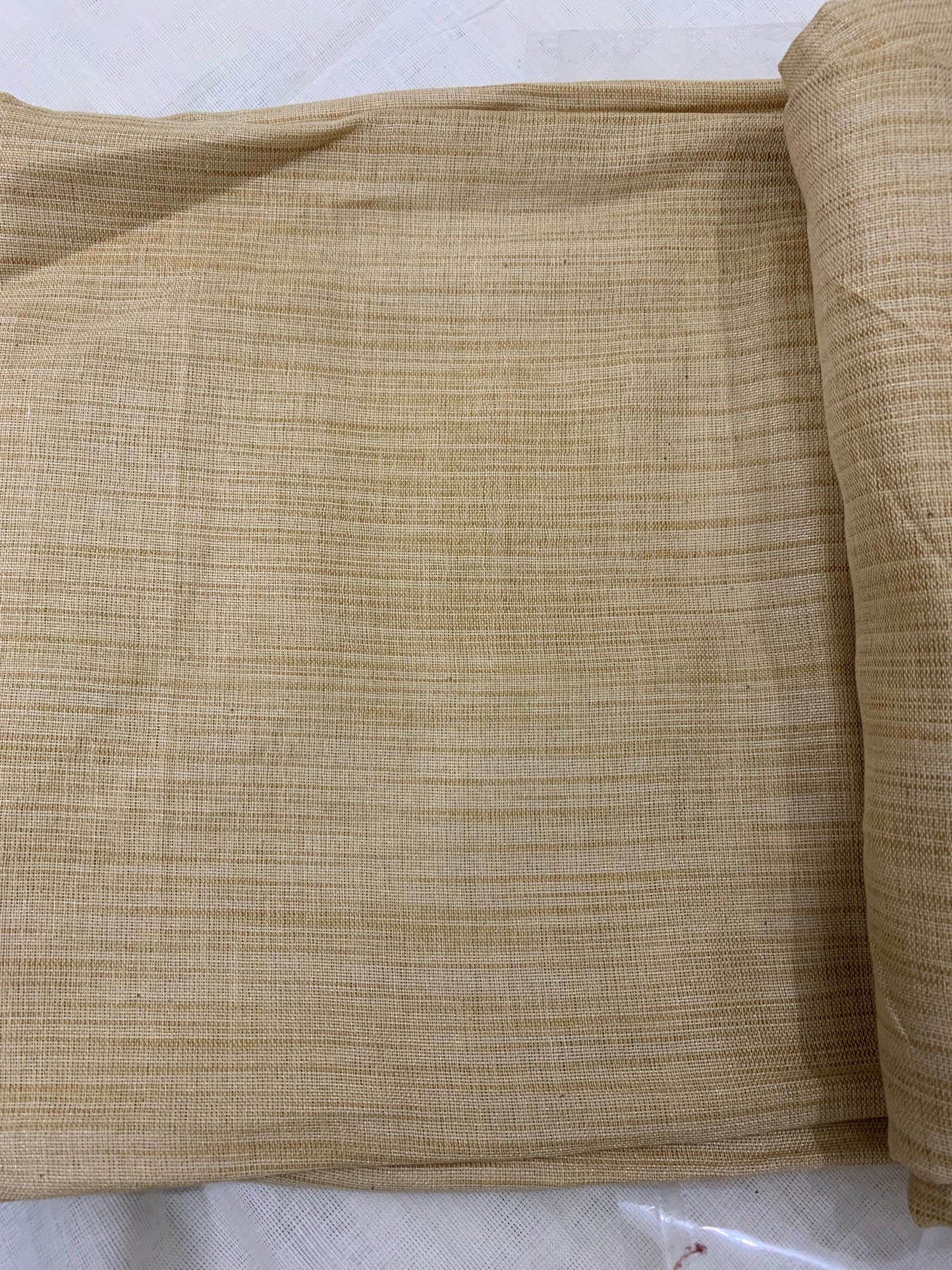 Beige straight-cut kurta