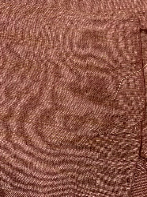 straight-cut kurta rust color