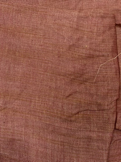 straight-cut kurta rust color