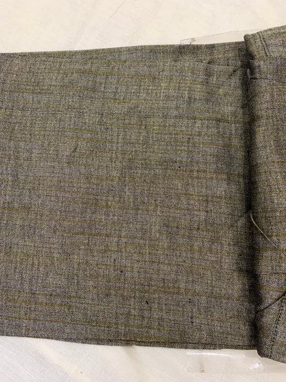 Dark olive green straight-cut kurta